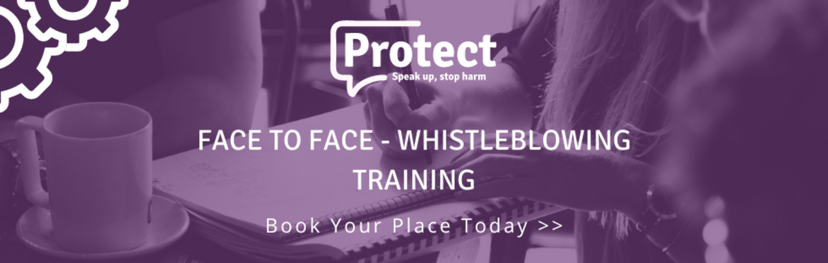 Face to Face - Whistleblowing Training