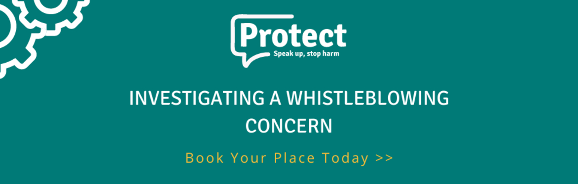 Investigating a Whistleblowing Concern
