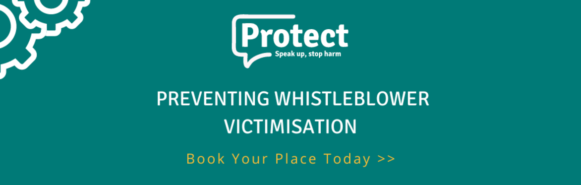 Preventing Whistleblower Victimisation