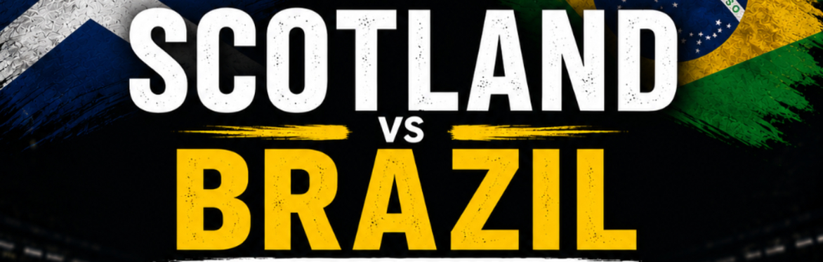 Scotland vs Brazil  (Live at 10 Hotel) Pie & Pint Included.