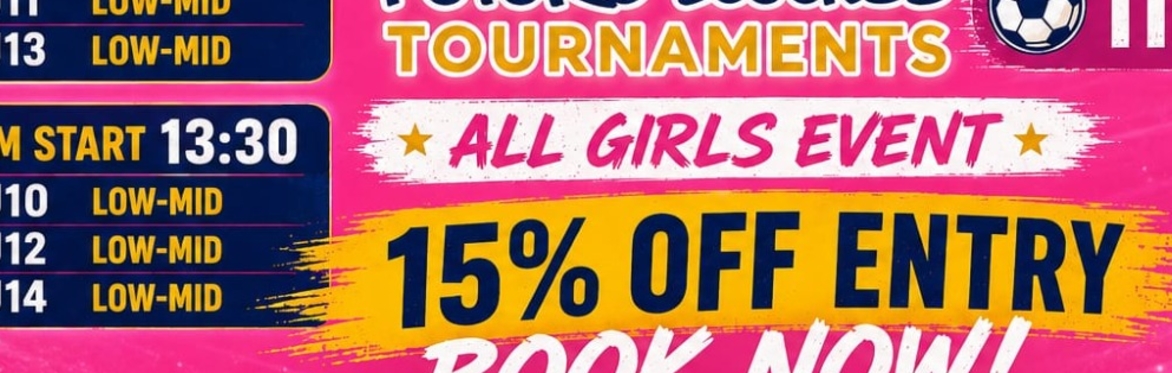 Girls/Boys Event - U8 to U14 LOWER to MID 8th Aug