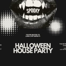 halloween party poster