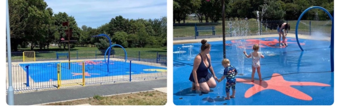 Grays beach splash park