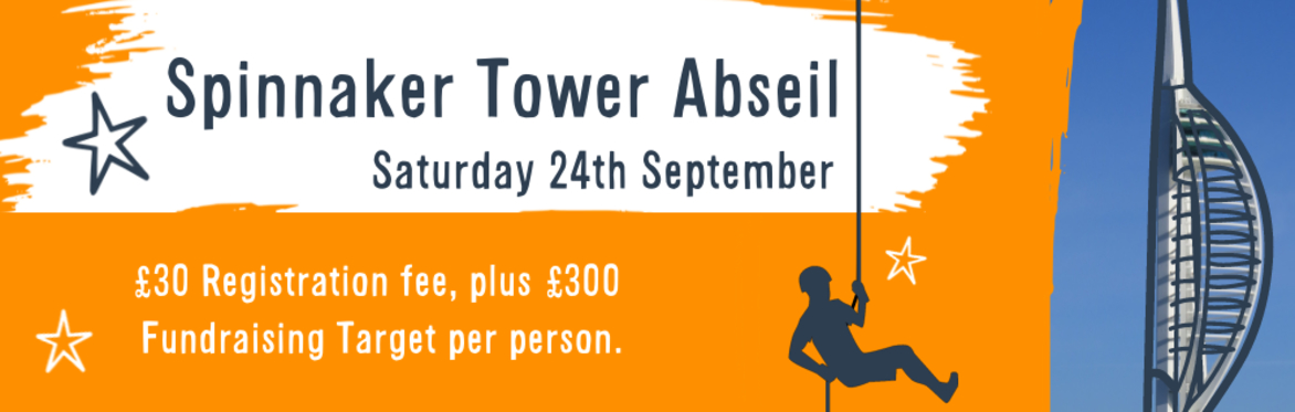 Spinnaker Tower Abseil in aid of Challengers!