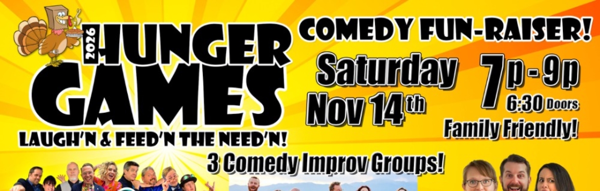 Oxymorons Comedy Hunger Games Group show poster