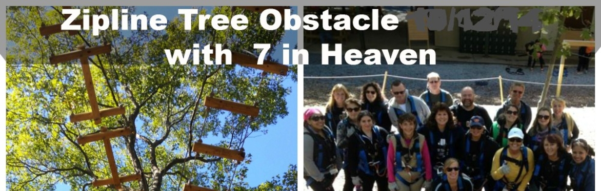 7 in Heaven Singles Sunset Ziplining & Obstacle Course Ages 40's 50's 60's + Sat 8/8/26