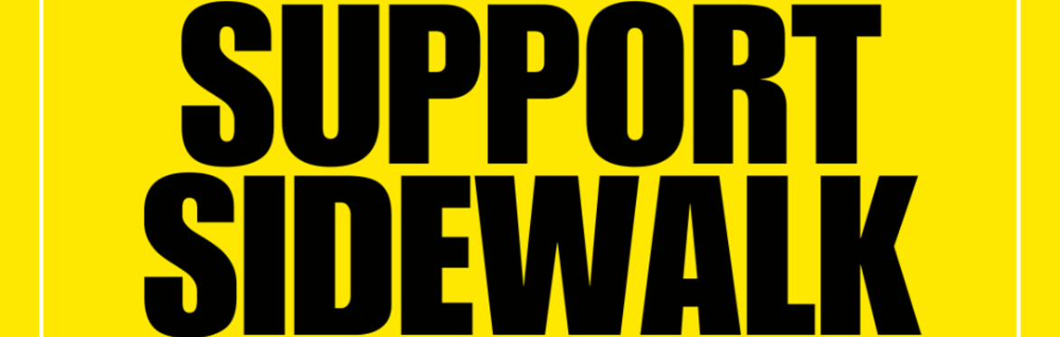 Support Sidewalk Show