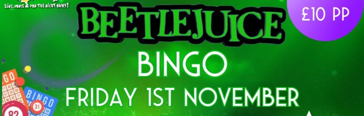 Beetlejuice Bingo Bedlam