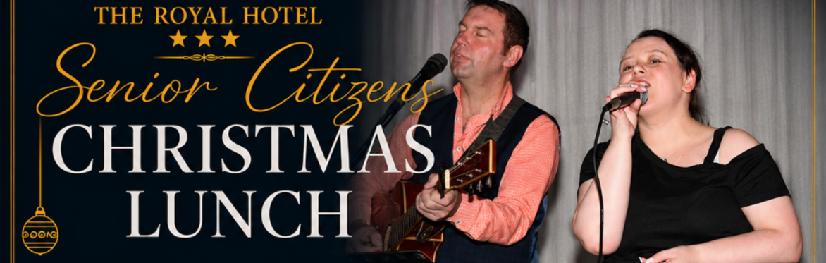 Senior Citizen Christmas Lunch with Wee Tom
