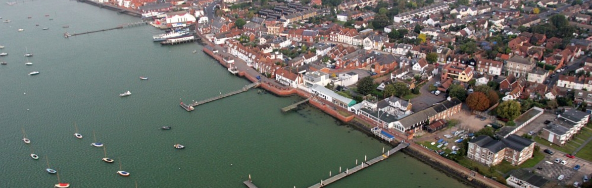 Saltmarsh Coast (aerial) - Burnham Quay - Maldon District Council (5)