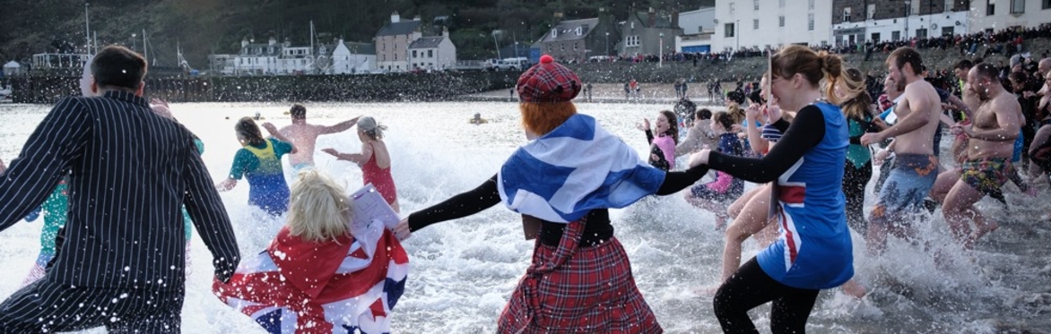 Stonehaven New Year's Day Nippy Dip