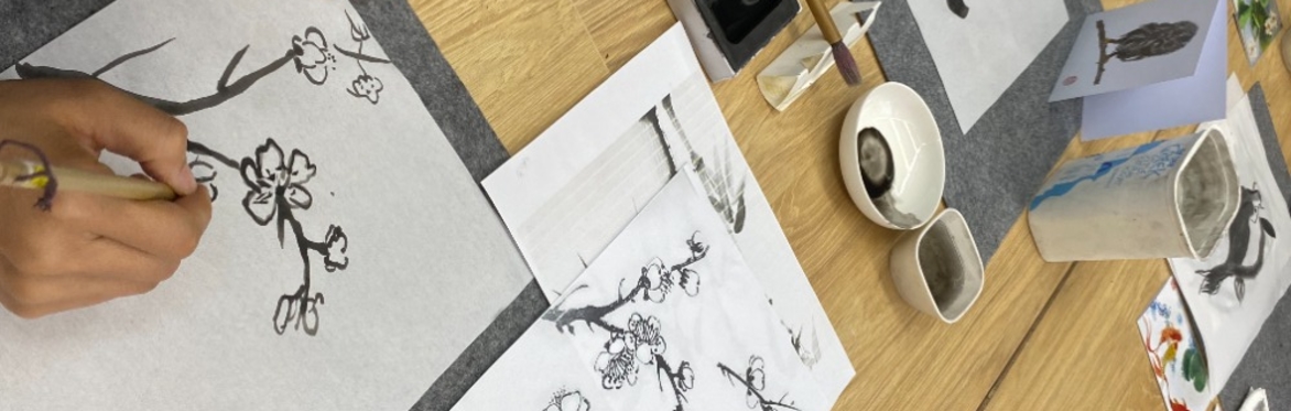 Sumi-e - Japanese Ink Block Painting Workshop