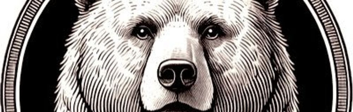 Engraving of a bear