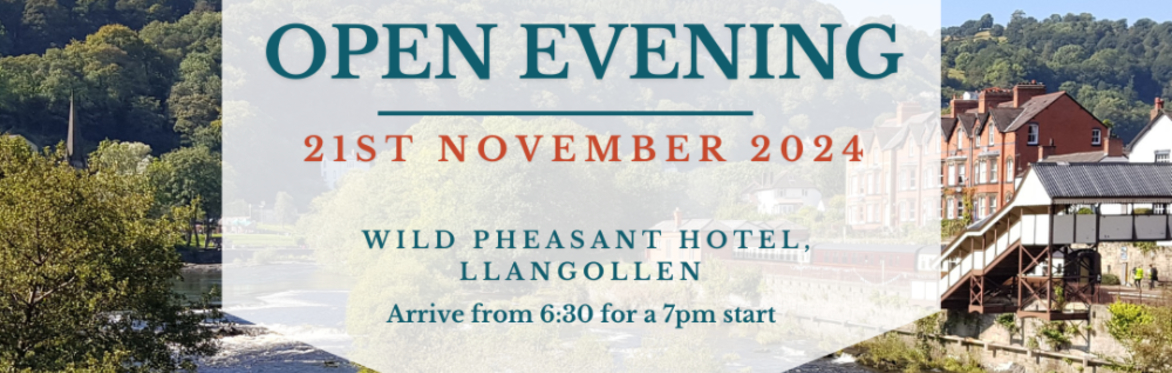 Welsh Dee Trust Open Evening