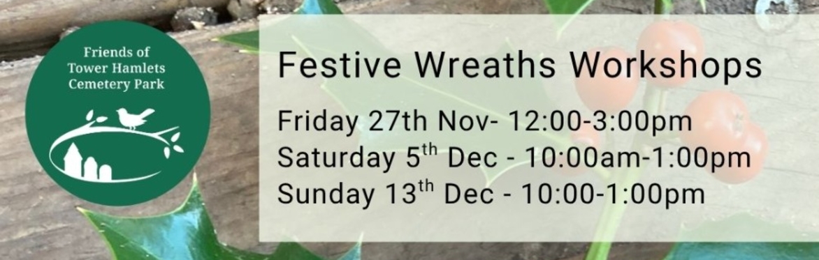 Wreath Making at the Cemetery Park