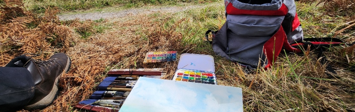En Plein Air on Saltash Waterside