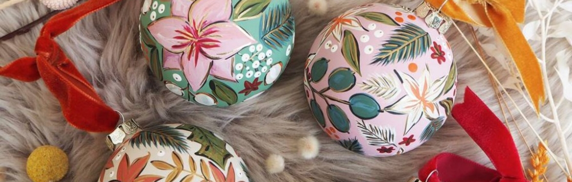 Ceramic Bauble Painting @ Bread & Butter, Chester