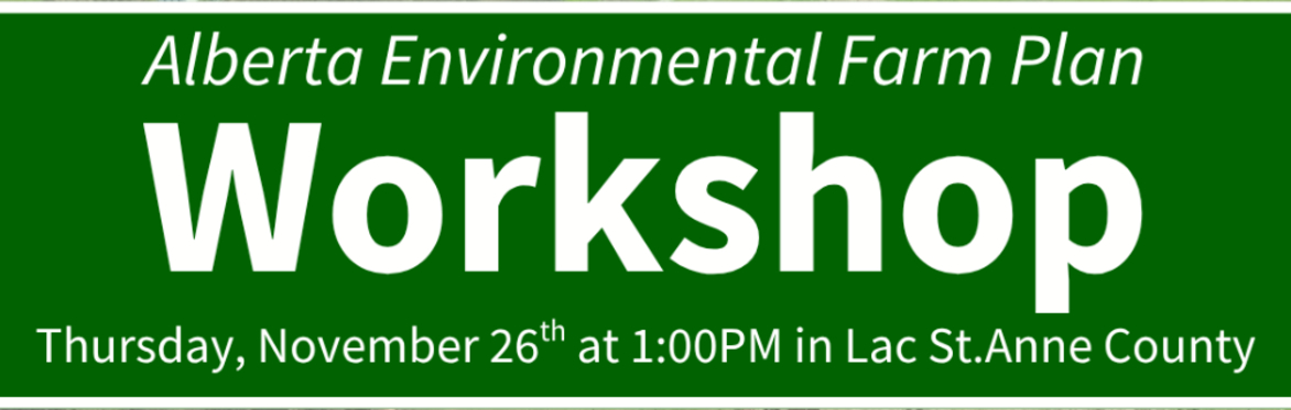 EFP Workshop Lac St. Anne County