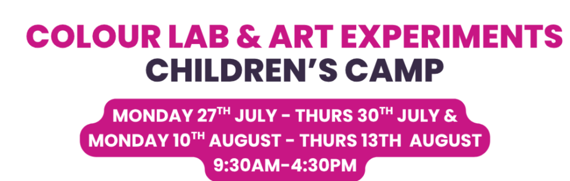 🎨 Colour Lab & Art Experiments Summer Camp
