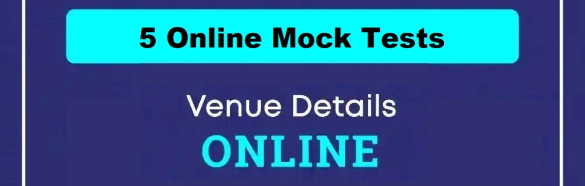 5 ONLINE MOCK TESTS FOR ONLY £45