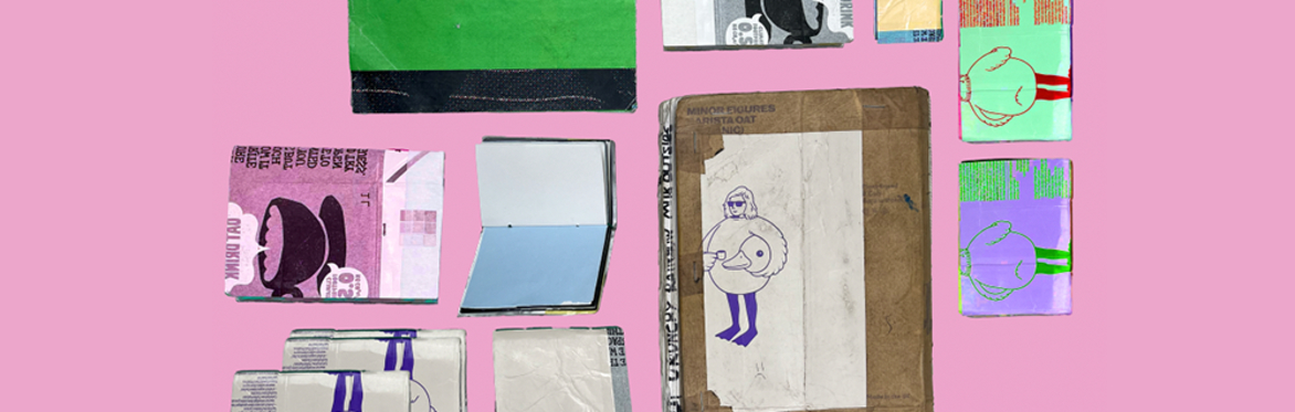 Recycled Tetra Pak Sketchbook Workshop FROM THE GROUND STUDIO