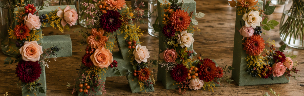 FALL in Love with Flowers + Foam