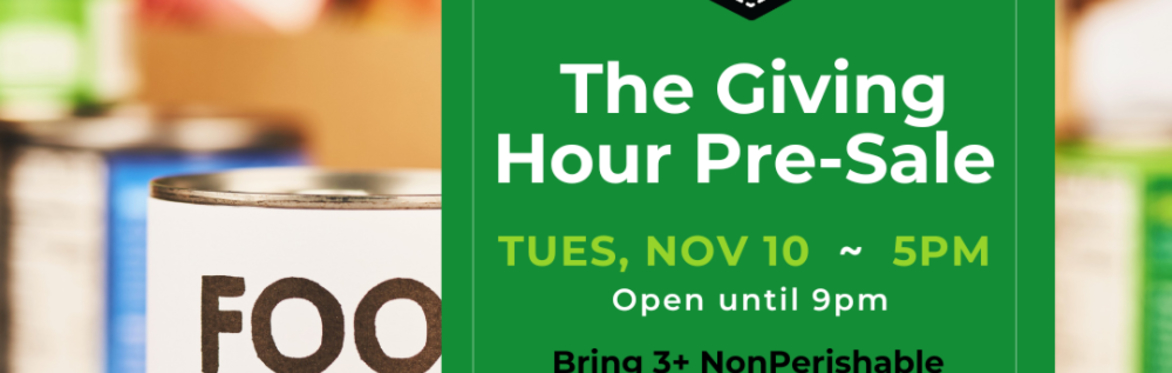 BLK LBL Giving Hour Pre-Sale Fall 2026
