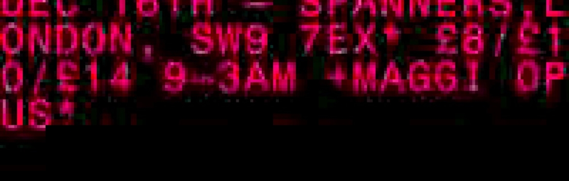 DO U WANT TO MOVE BACK TO LDN + MAGGI OPUS @ SPANNERS 16/12/23