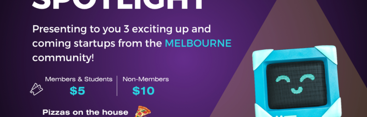 Startup Spotlight header - Melbourne