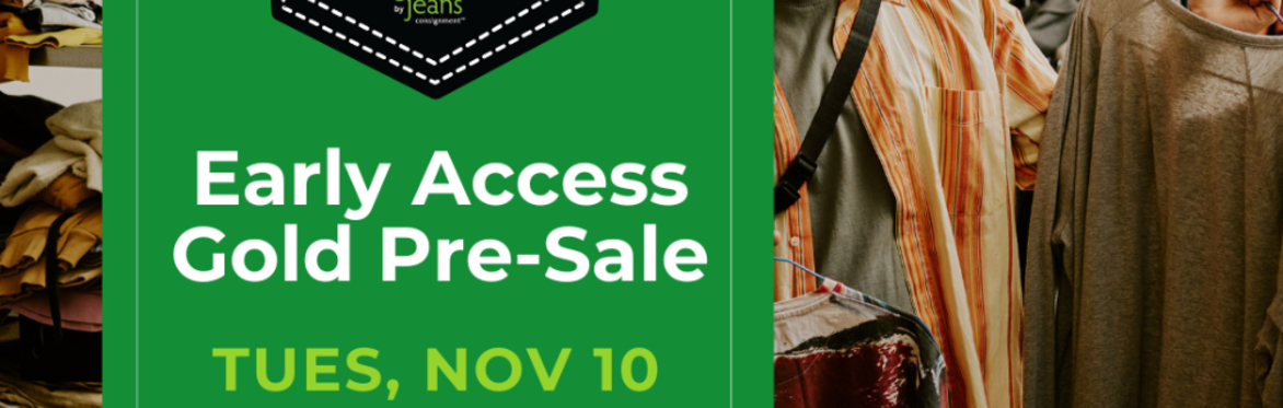 BLK LBL Early Access Gold Pre-Sale Fall 2026