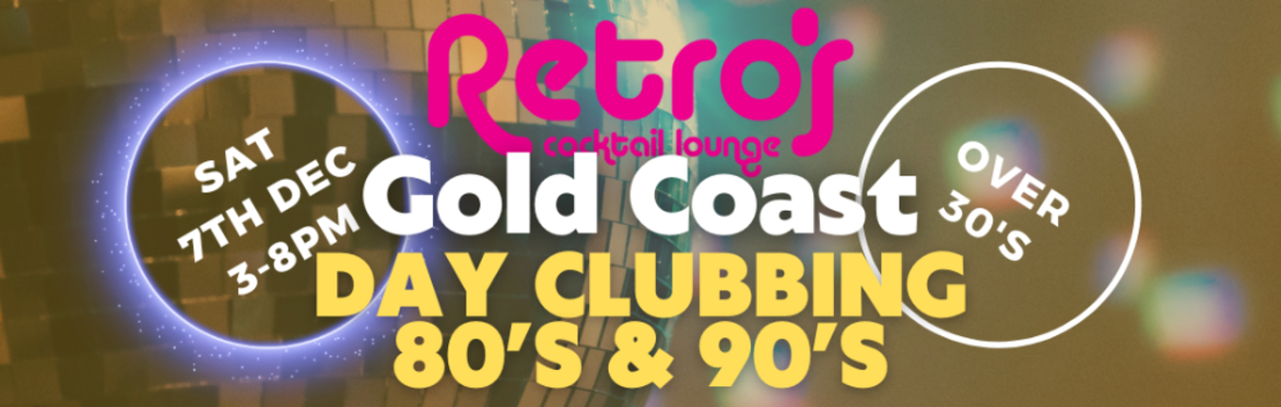 Studio38's 80s & 90s Daytime Clubbing For Over 30s Gold Coast 071224