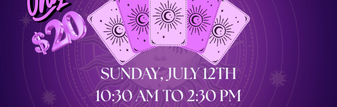 Tarot Readings with Mystical Megan, Sunday, July 12th