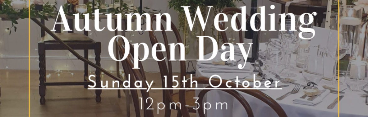 Autumn Wedding Open Day