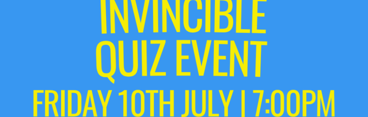 Buy tickets for Invincible Quiz Event – Invincible Quiz Event ...