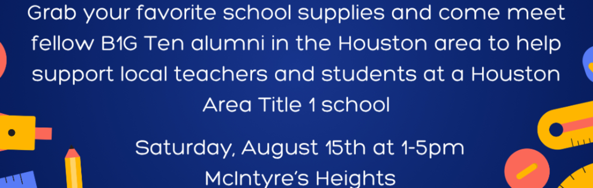 Big Ten Stuff the Backpacks Social