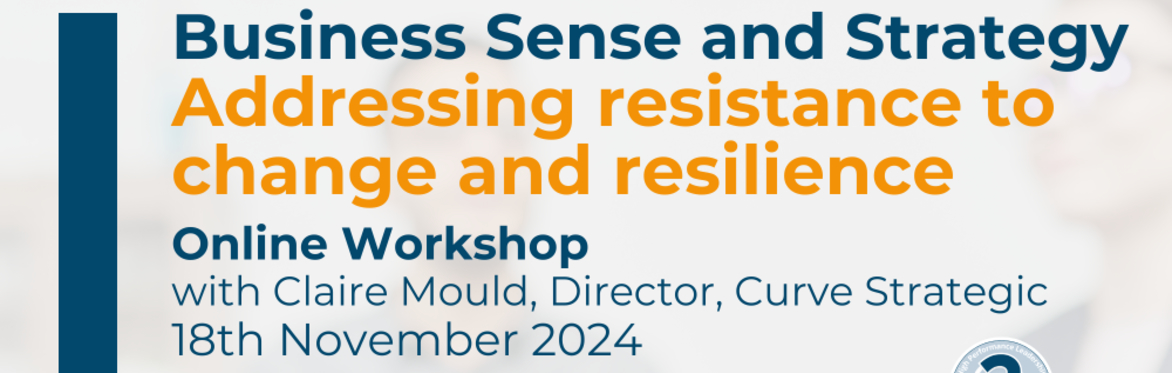 promo image for IHSCM workshop Business Sense & strategy on 18th Nov 2pm, held online in Microsoft Teams exploring establishing a successful strategic business plan in health care leadership training