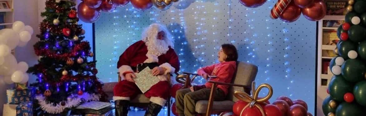 Reserve a FREE slot for santa's grotto