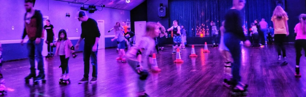 Melksham Christmas Roller Disco.