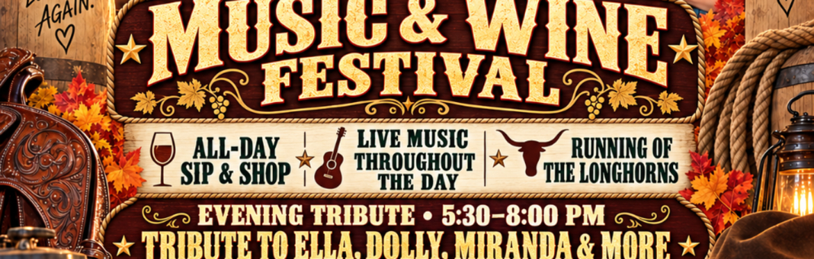 MUSIC FESTIVAL- TRIBUTE TO ELLA, DOLLY, MIRANDA......SIP & SHOP