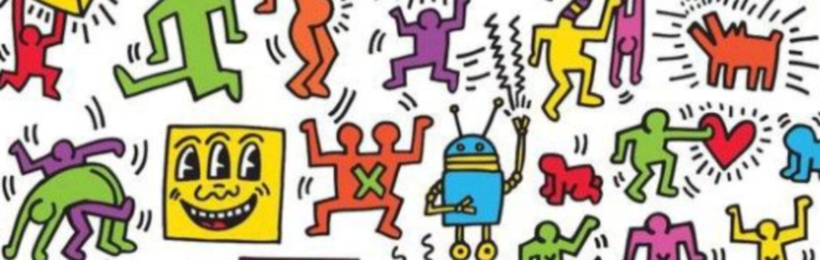 MINGLE - COME DRAW WITH ME - Keith Haring Edition!