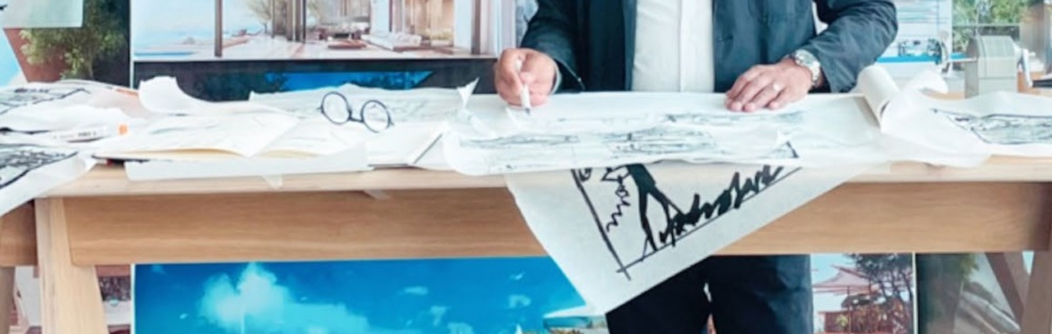EVENING TALK  /  'POWER OF THE PEN' WITH NARINDER SAGOO MBE, FOSTER + PARTNERS