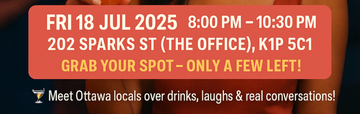 Ottawa – Make New Friends This Friday