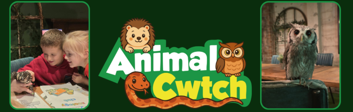 Teen zoologists with Animal Cwtch