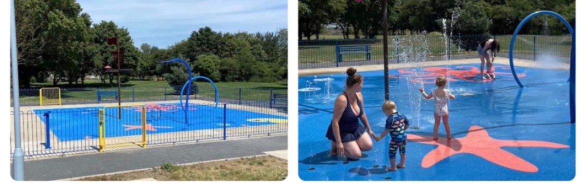 Grays beach splash park