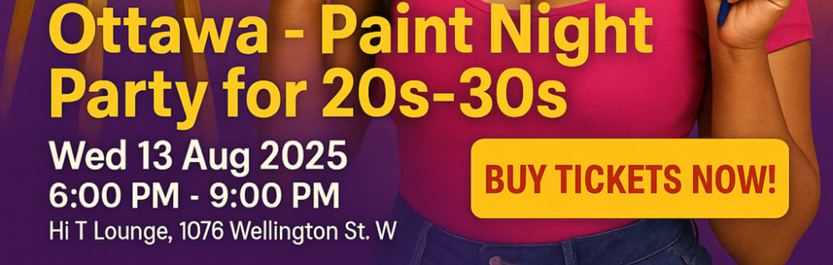 Ottawa – Paint n Sip with Bubble Tea (20s-30s)