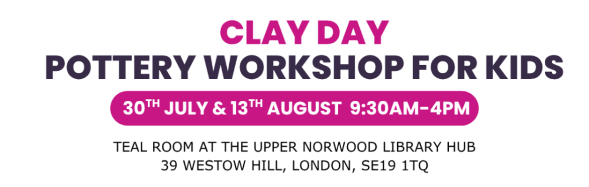 🏺✨ Clay Day: Pottery Workshop for Kids! ✨🏺