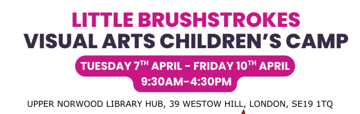 Little Brushstrokes: Easter camp 7th April - 10th April 2026