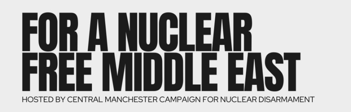 For A Nuclear Free Middle East