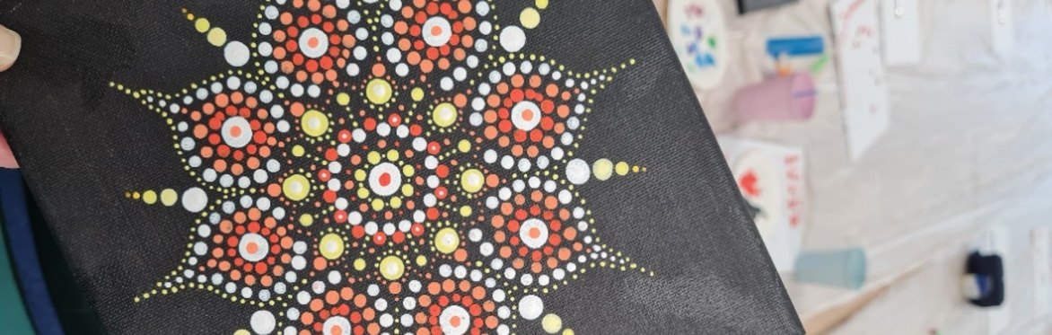 Dot Mandalas with Ink and Craft at Huntington Library