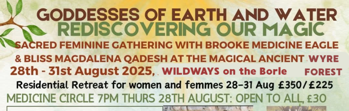 Goddesses of Earth and Water with Brooke Medicine Eagle